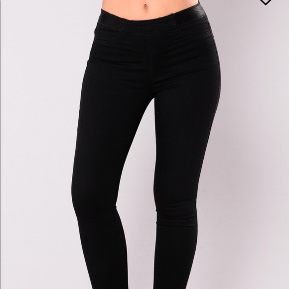Leireen Jeggings (black) - Picture 4 of 8